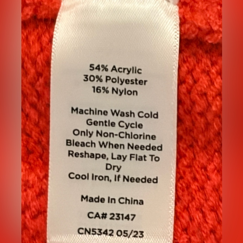 Talbots Pink Cable Knit Sweater SP - Picture 6 of 6